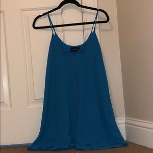 Spaghetti strap shift dress